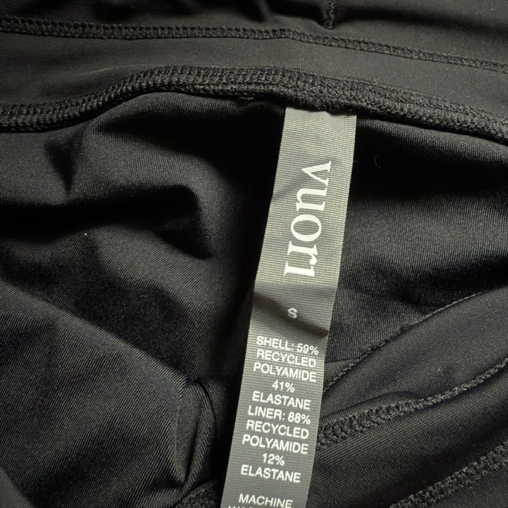 Vuori Women's Athletic Black Shorts - Picture 3 of 4